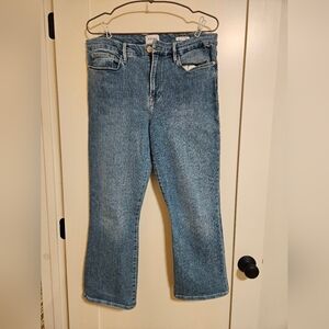 FRAME Denim Jeans Le Crop Mini Boot